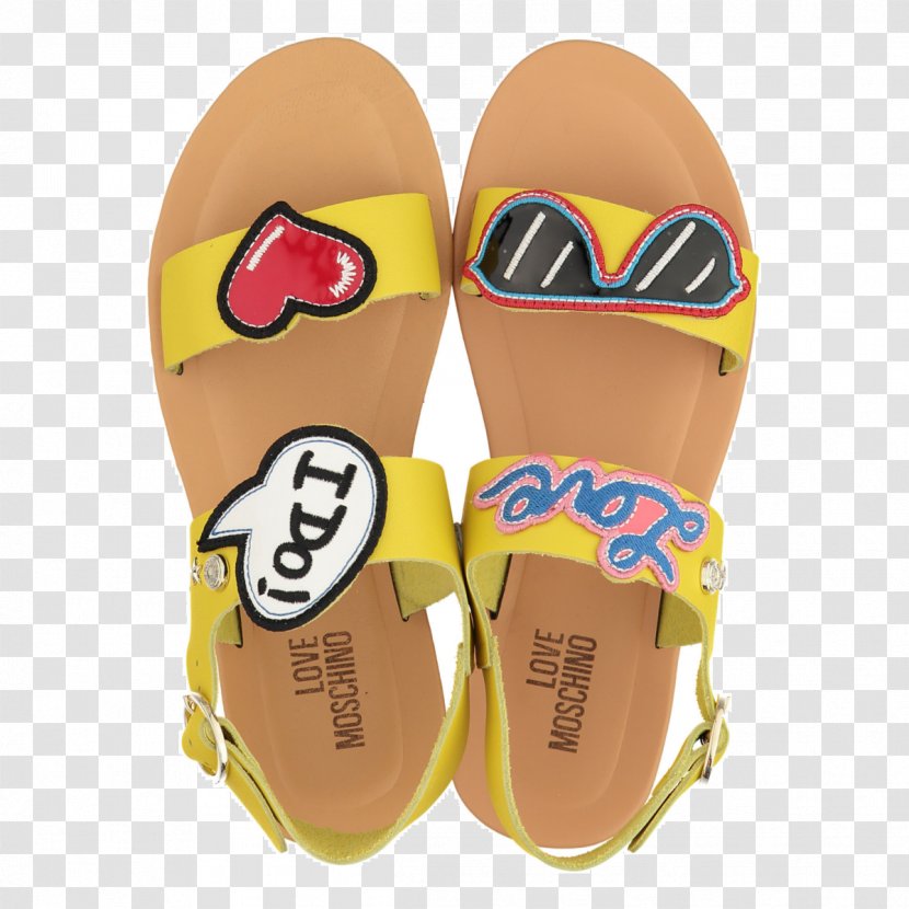 Flip-flops Slipper Shoe Product - Sandal - Moschino Transparent PNG