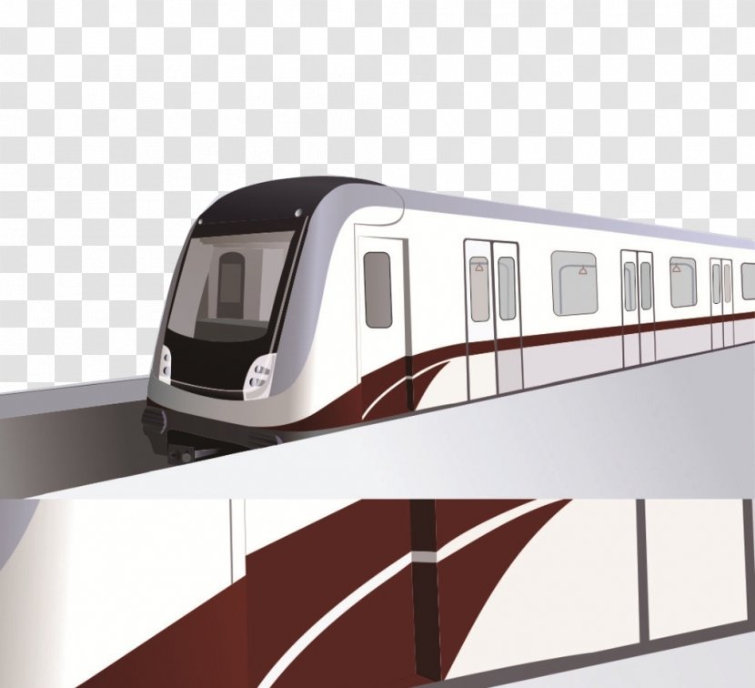 Train Rapid Transit Rail Transport Wuhan Metro - The Material Transparent PNG