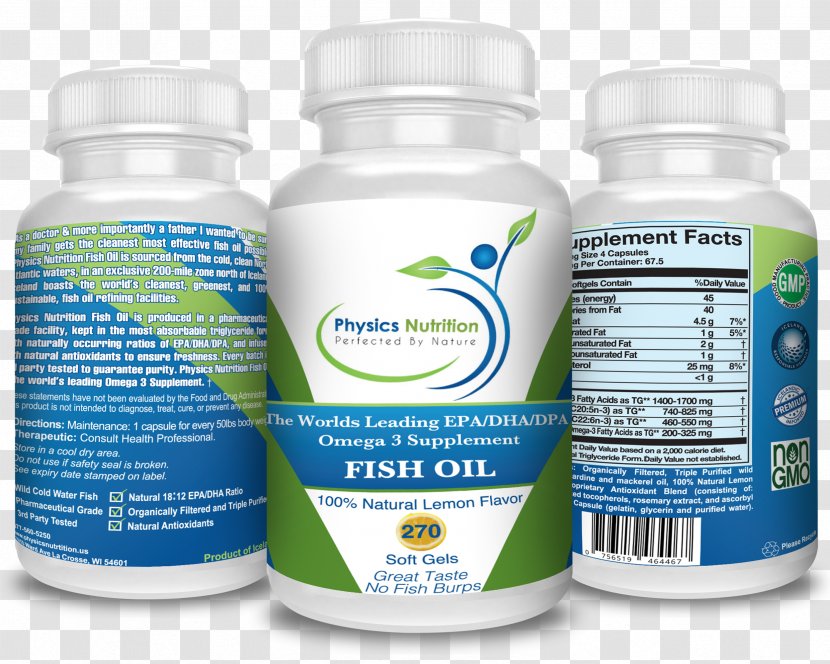Dietary Supplement Fish Oil Omega-3 Fatty Acids Docosapentaenoic Acid Capsule - Remove Fishy Transparent PNG