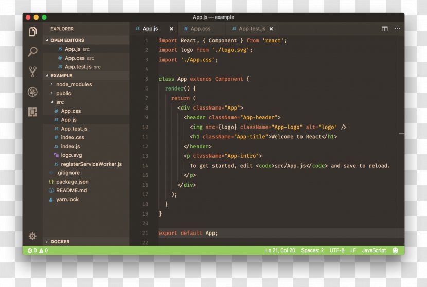 Computer Program Visual Studio Code Microsoft Source Theme - Programming Language - Github Transparent PNG