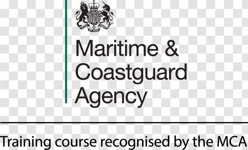 Maritime And Coastguard Agency United Kingdom Her Majesty's Executive Coast Guard - Black White Transparent PNG