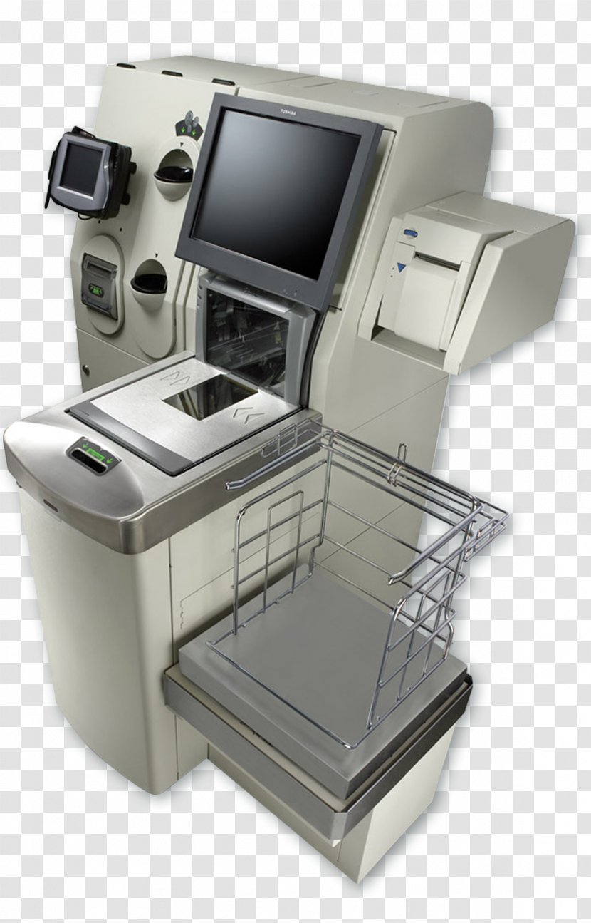 Self-checkout Point Of Sale Toshiba Self-service 4690 Operating System - Printer - Sistem Transparent PNG