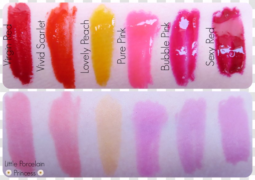 Lip Stain Lipstick Berrisom Oops My Tint Pack Liner - Swatch Transparent PNG