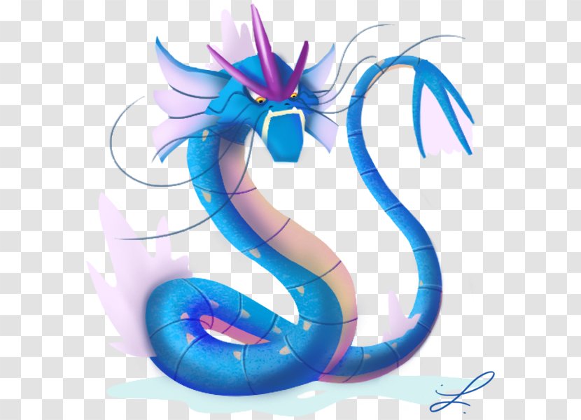 Drawing Fan Art Dragonair Artist - Electric Blue - Teh Tarik Transparent PNG