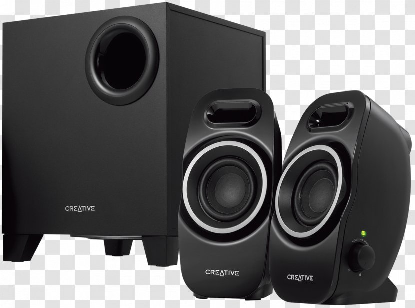 Laptop Loudspeaker Creative Technology Audio Computer Speakers - Pc Speaker Transparent PNG