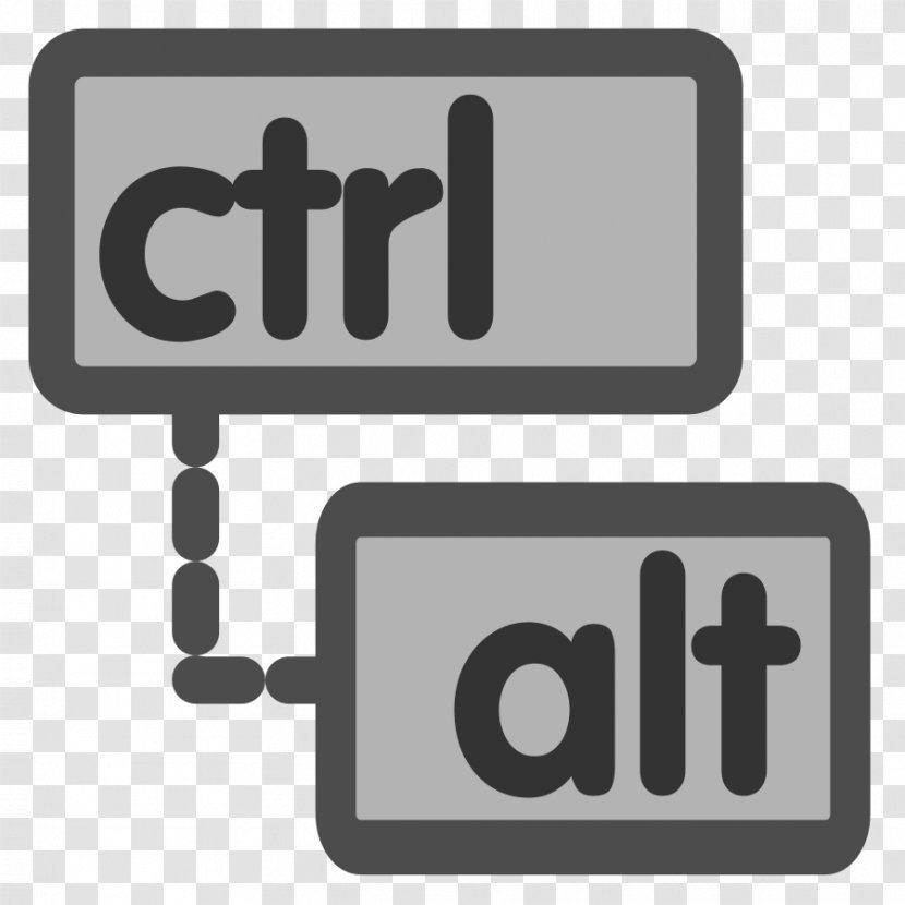 Computer Keyboard Control-Alt-Delete Control Key Alt Shortcut - Windows Transparent PNG