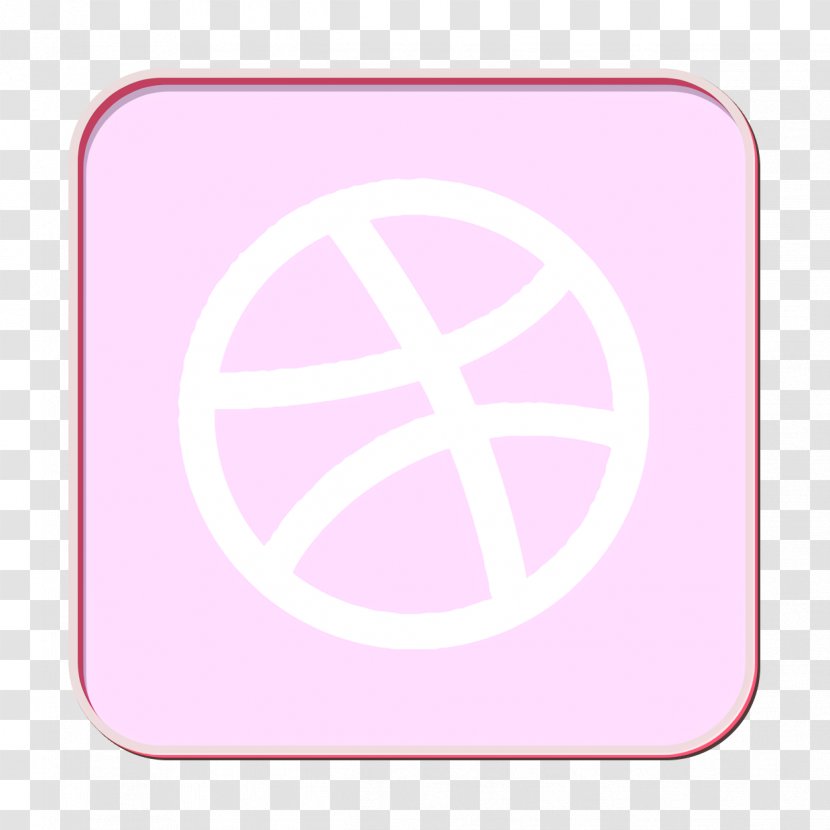 Dribbble Icon - Symbol - Logo Magenta Transparent PNG