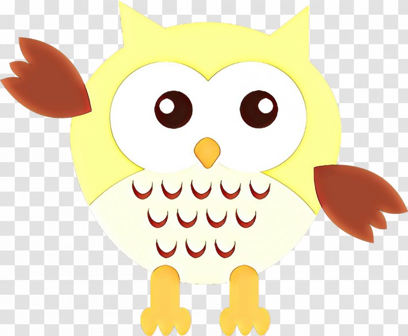 Owl Cartoon - Fiction - Wing Sticker Transparent PNG