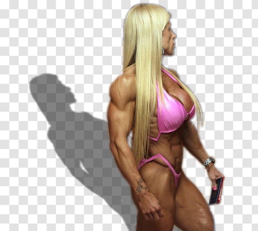 Female Bodybuilding Physical Fitness And Figure Competition Weight Training - Frame Transparent PNG