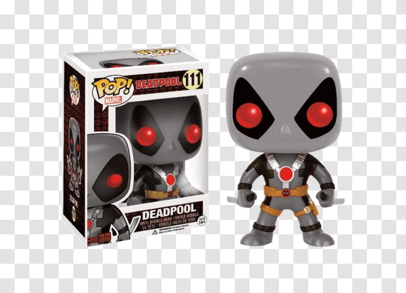 Deadpool Funko X-Force Marvel Heroes 2016 Bobblehead - Comics - Pop Transparent PNG