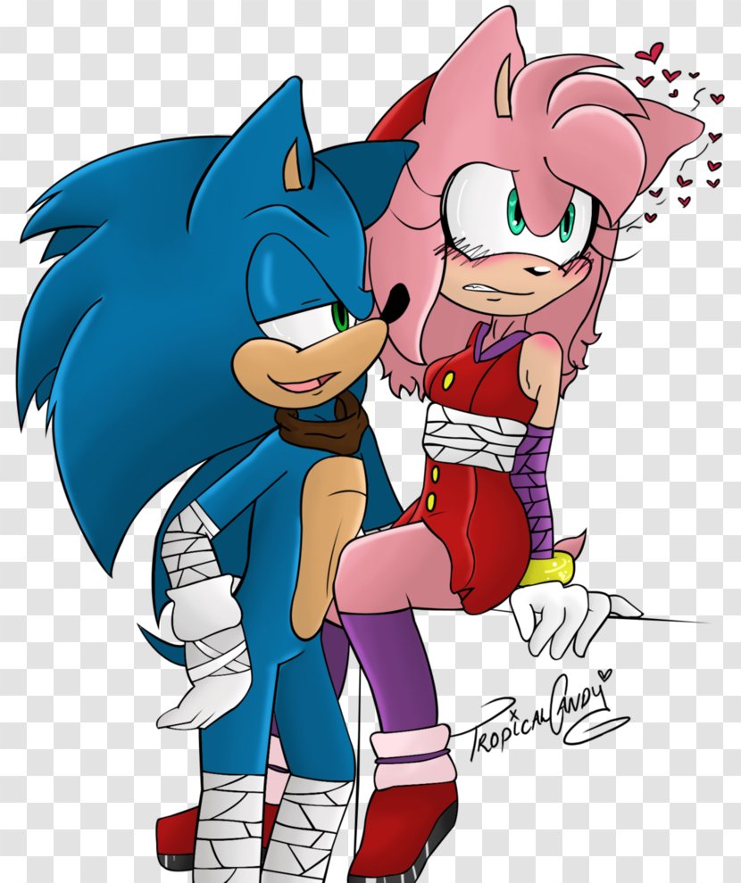 Amy Rose SegaSonic The Hedgehog Art - Tree - Mature Transparent PNG