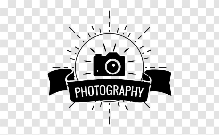 Logo Camera Photography - Black - Photographer Transparent PNG