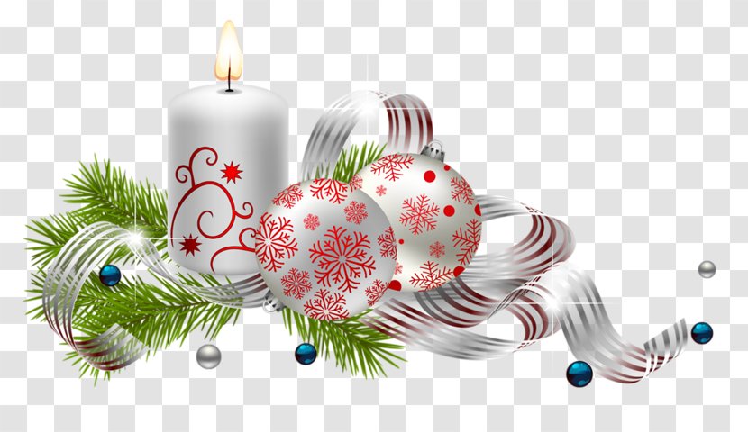 Christmas Decoration Ornament Clip Art - Candle Transparent PNG
