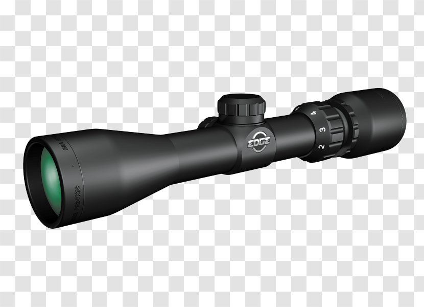 Telescopic Sight Monocular Reticle Handgun Firearm - Silhouette Transparent PNG