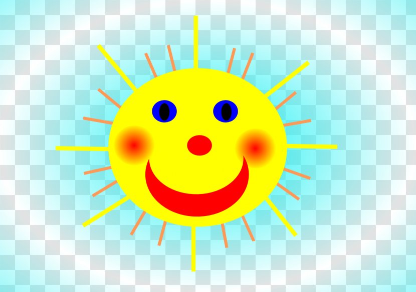 Laughing Sun - 4 H Summer Fun - Smile Transparent PNG