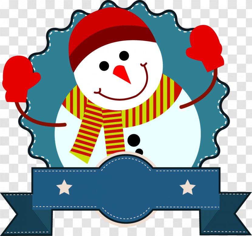 Christmas Card Snowman Greeting & Note Cards - Silhouette - Banners Decoration Transparent PNG