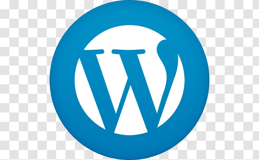 Blue Area Text Symbol - Wordpress Transparent PNG