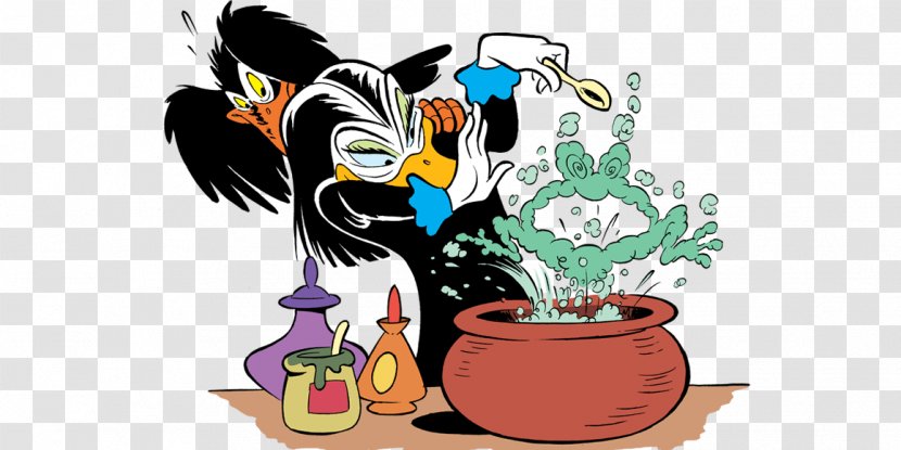 Magica De Spell Mickey Mouse Duck Universe Comics Witch Transparent PNG