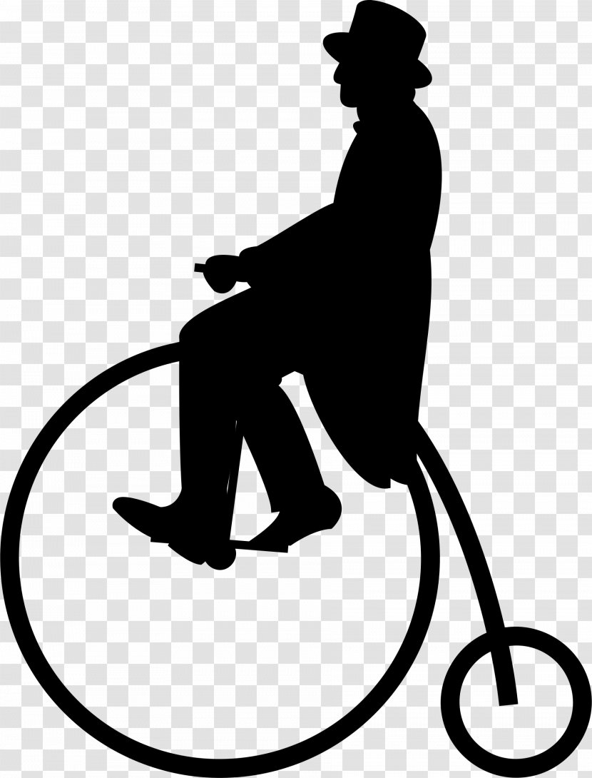 Bicycle Wheels Penny-farthing Clip Art Cycling - Big Wheel Transparent PNG