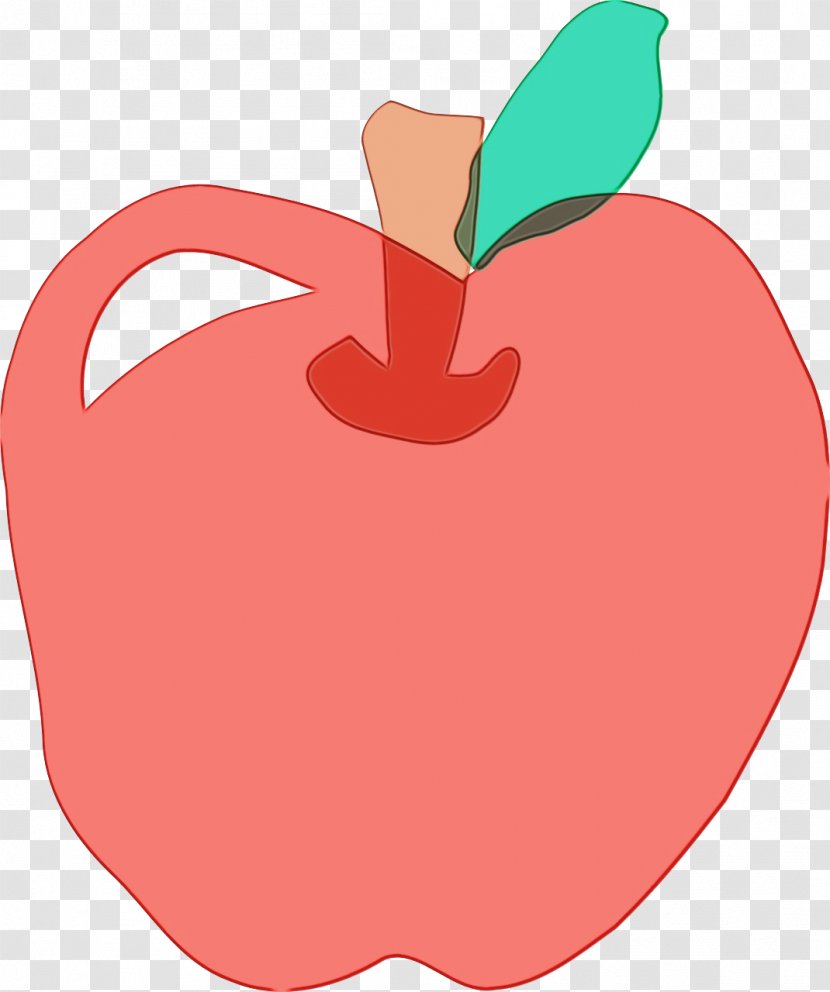 Apple Fruit Clip Art Red Plant - Leaf - Food Mcintosh Transparent PNG