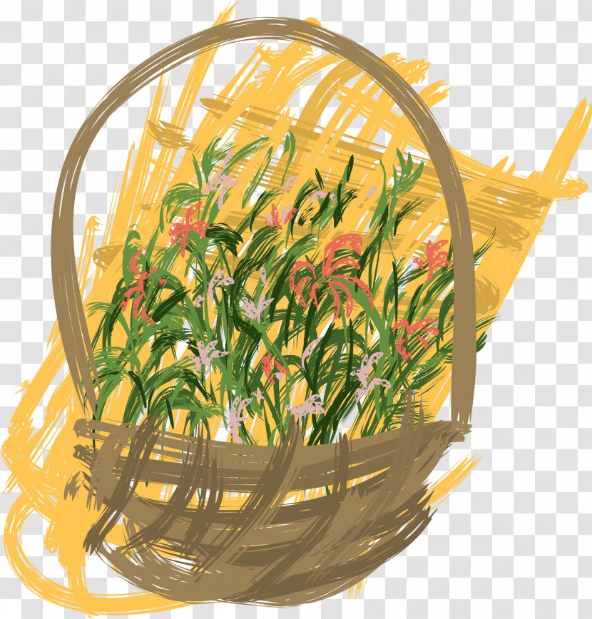 Basket Clip Art - Plant - Vegetable Transparent PNG