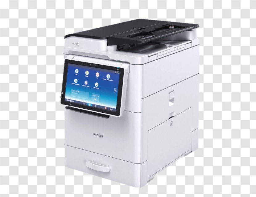 Multi-function Printer Ricoh Photocopier Gestetner - Technology Transparent PNG