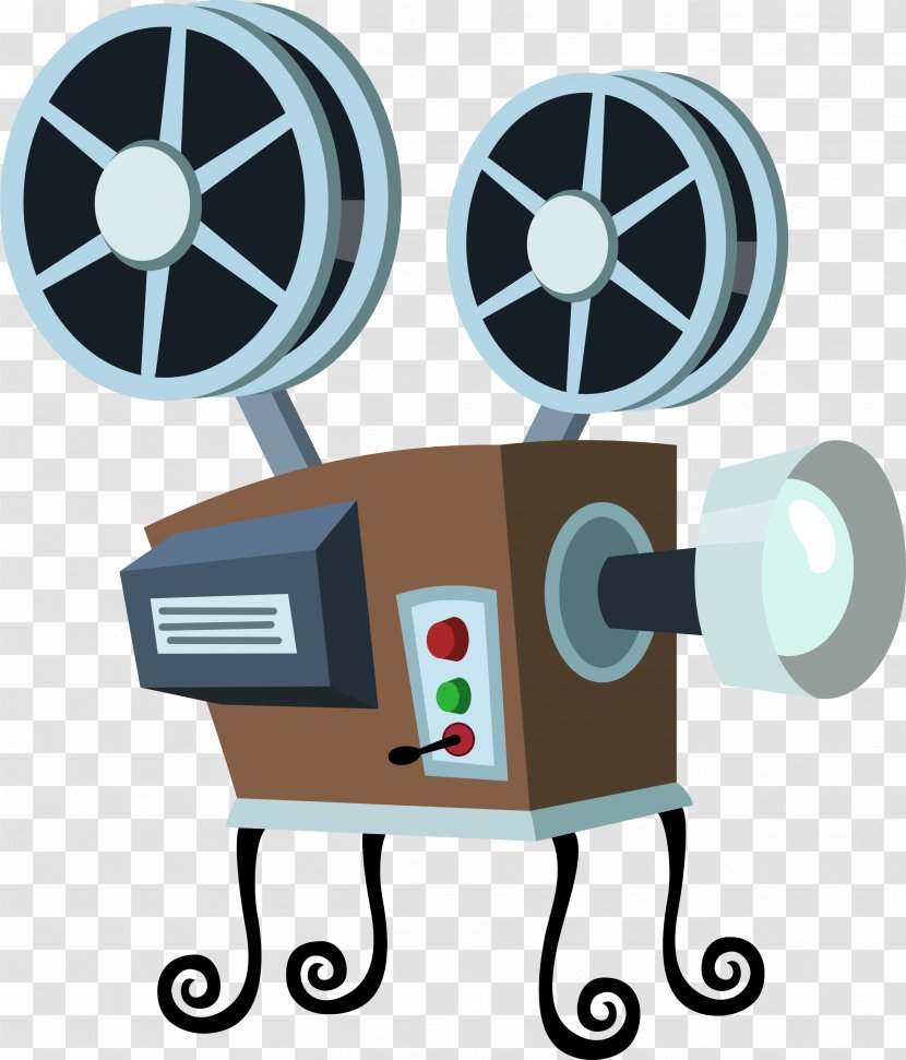 Movie Projector Clip Art - Technology - Theatre Transparent PNG