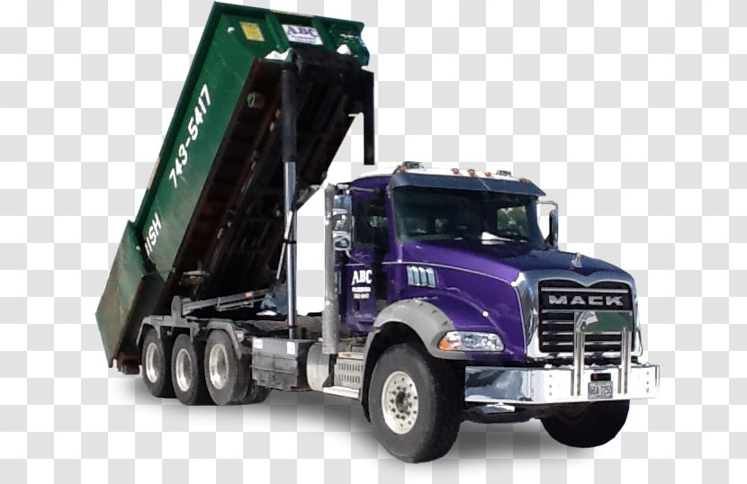 ABC Rubbish Commercial Vehicle Truck Car Public Utility - Freight Transport Transparent PNG