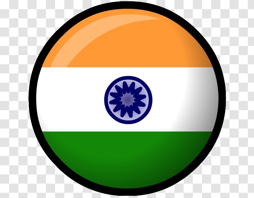 Club Penguin Flag Of India - Indian Transparent PNG
