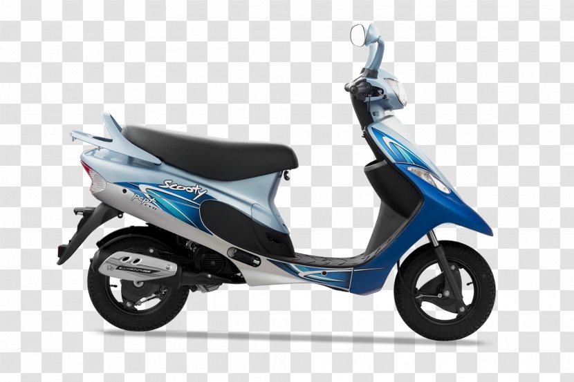 Car TVS Scooty Scooter Motor Company Motorcycle - Motorized Transparent PNG