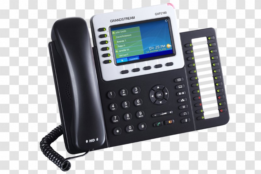 Grandstream Networks VoIP Phone GXP2160 Telephone GXP1625 - Voip - India Transparent PNG