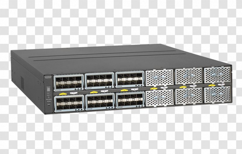 10 Gigabit Ethernet Network Switch Netgear Stackable Port - Disk Array Transparent PNG