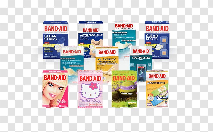 Band-Aid First Aid Supplies Adhesive Bandage Johnson & - Kit - Band Transparent PNG