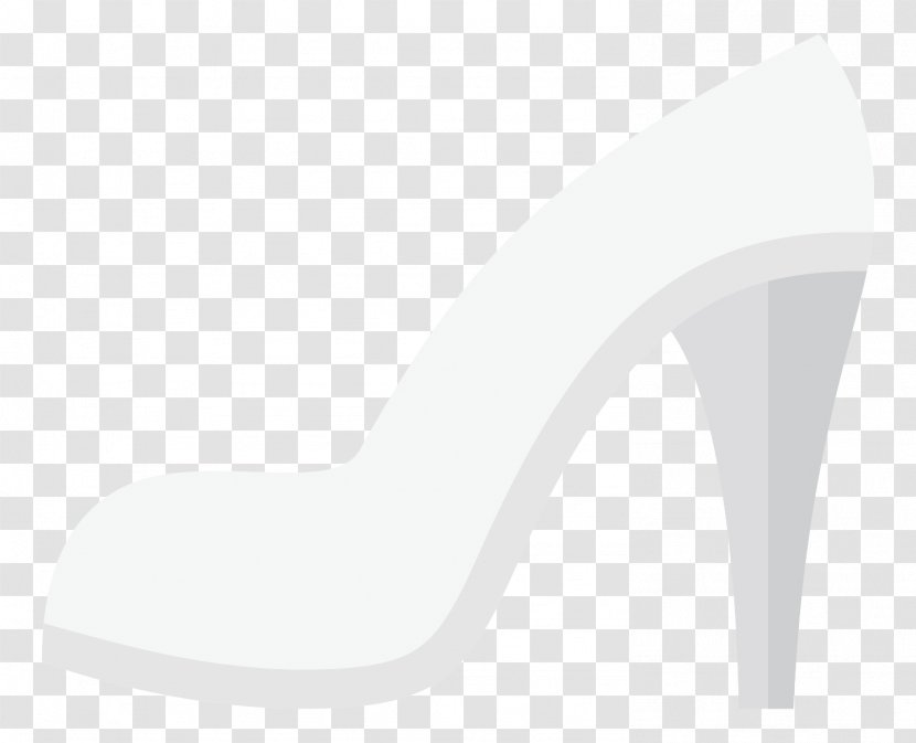 White High-heeled Footwear Sandal Pattern - Outdoor Recreation - High Heels Transparent PNG