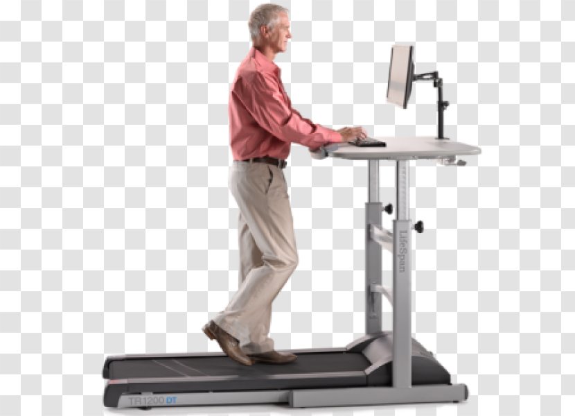 Treadmill Desk LifeSpan TR1200-DT5 TR1200-DT3 Exercise - Lifespan Tr1200dt5 - Balance Transparent PNG