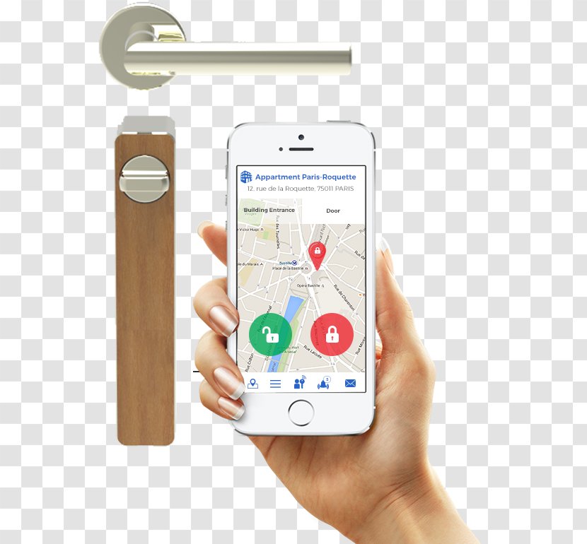 Incandescent Light Bulb Smart Lock Smartphone - Gadget Transparent PNG