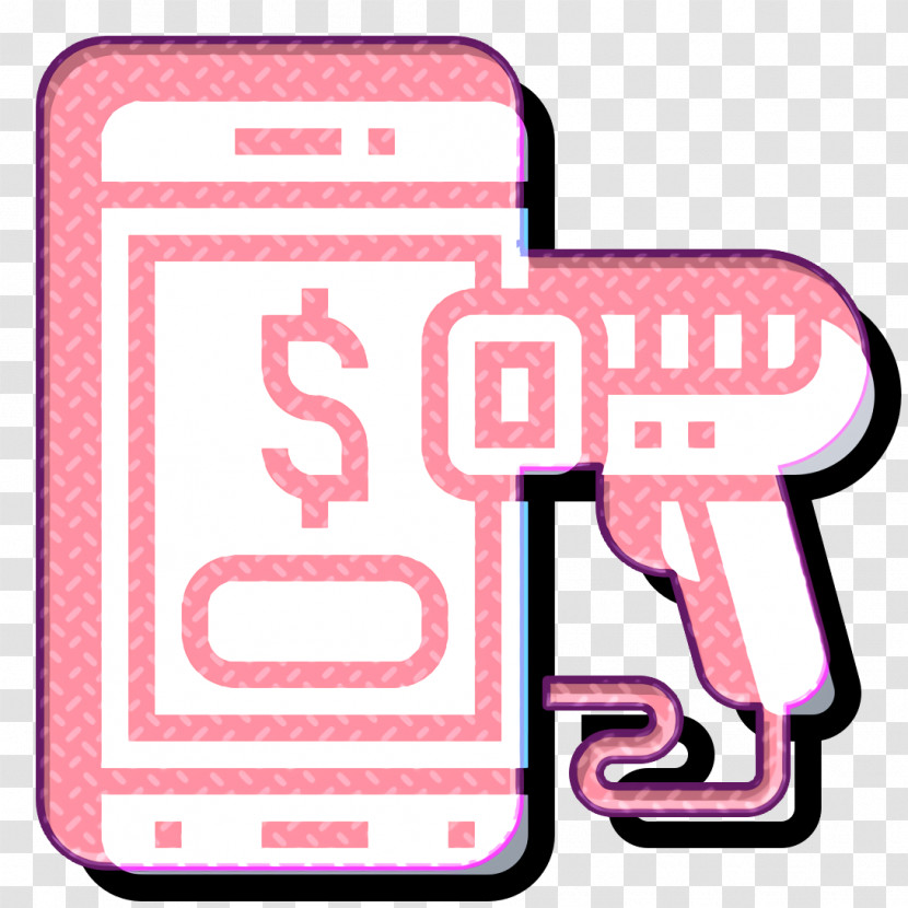 Digital Banking Icon Mobile Payment Icon Scanner Icon Transparent PNG