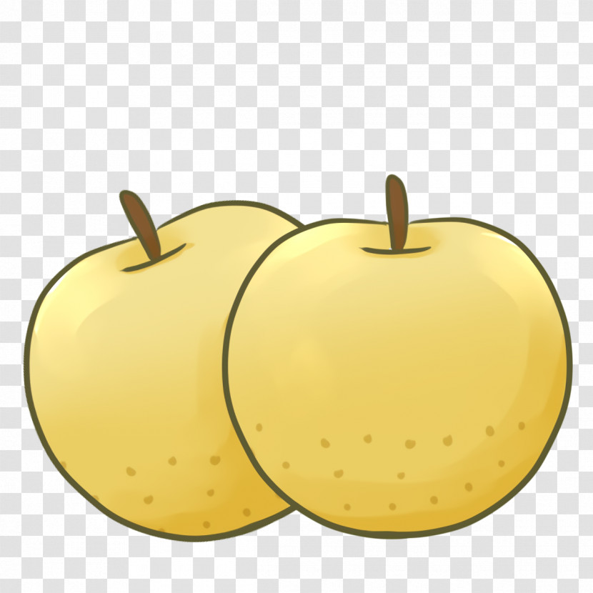 Yellow Apple Apple Transparent PNG