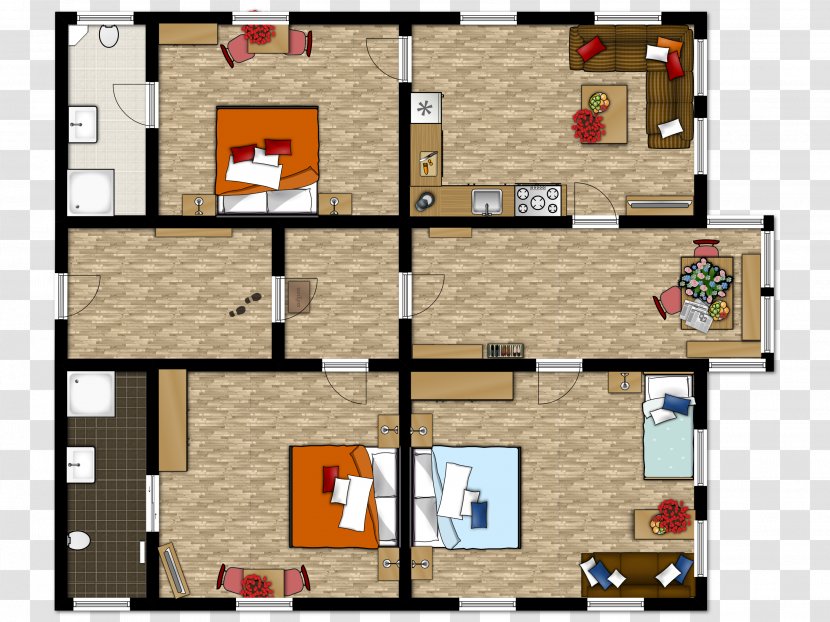 Apartment Floor Plan Landhaus Sinz über'm See Room Mündige Bürger E.V. - Immenstadt Transparent PNG