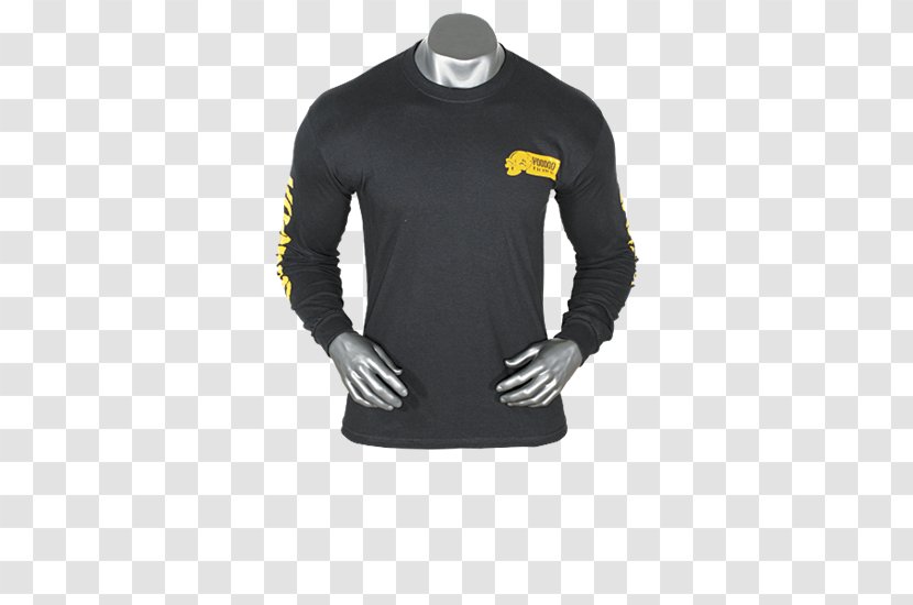 Long-sleeved T-shirt Hoodie Jersey - Bi-color Package Design Transparent PNG