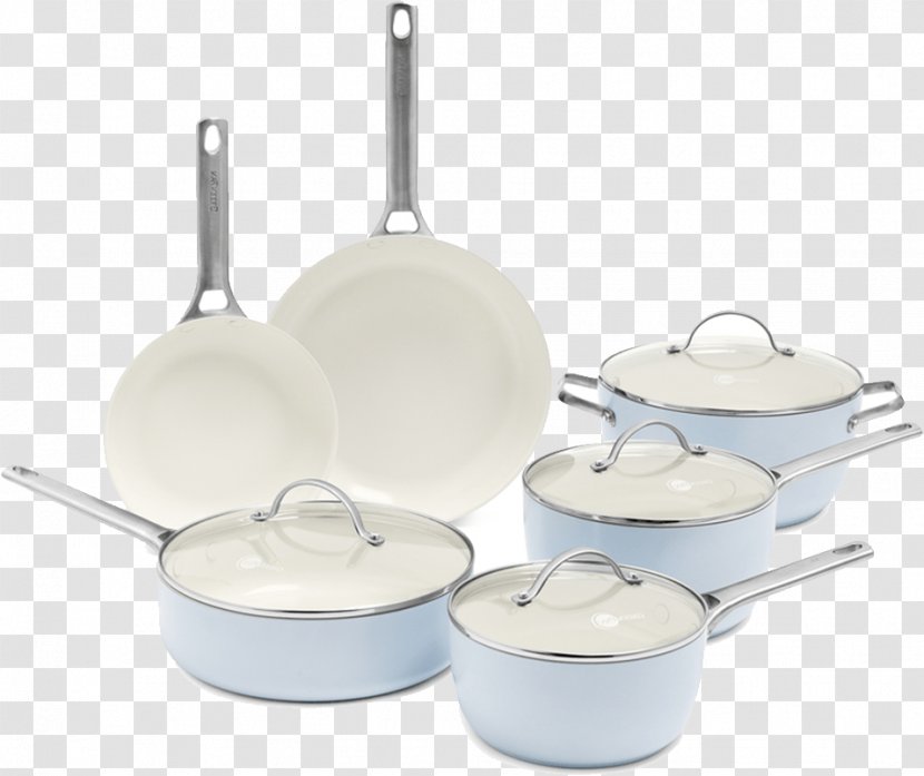Ceramic Frying Pan - Material - Kitchen Essentials Transparent PNG