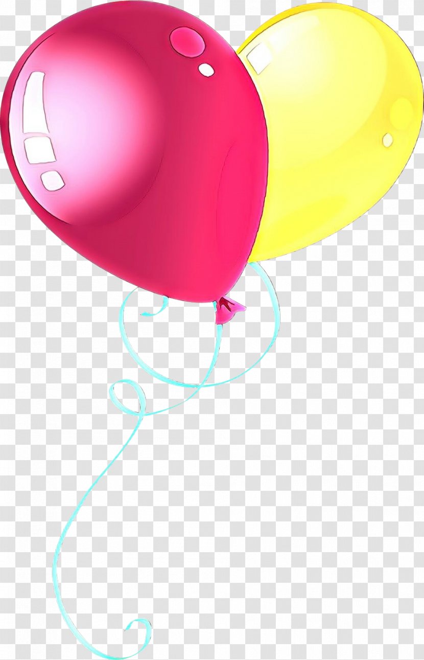 Balloon Pink Clip Art Magenta Party Supply Transparent PNG