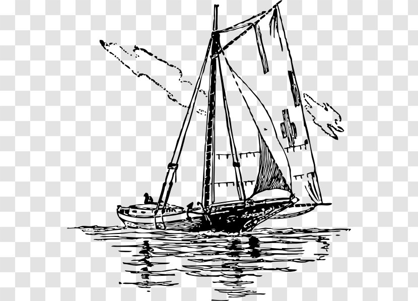 Ship Boat Maritime Transport Clip Art - Sloop Of War - Ships And Yacht Transparent PNG