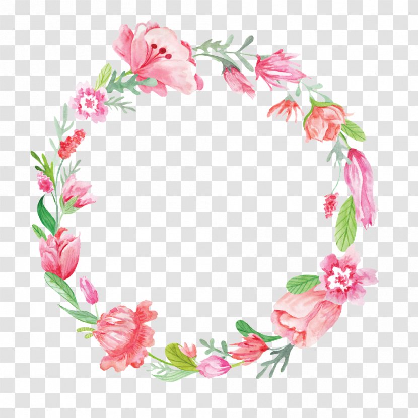 Wreath Stock Photography Flower Royalty-free Clip Art - Poster - Creative Beautiful Transparent PNG