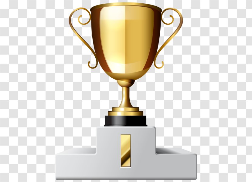 Cup Trophy Clip Art - Podium Transparent PNG