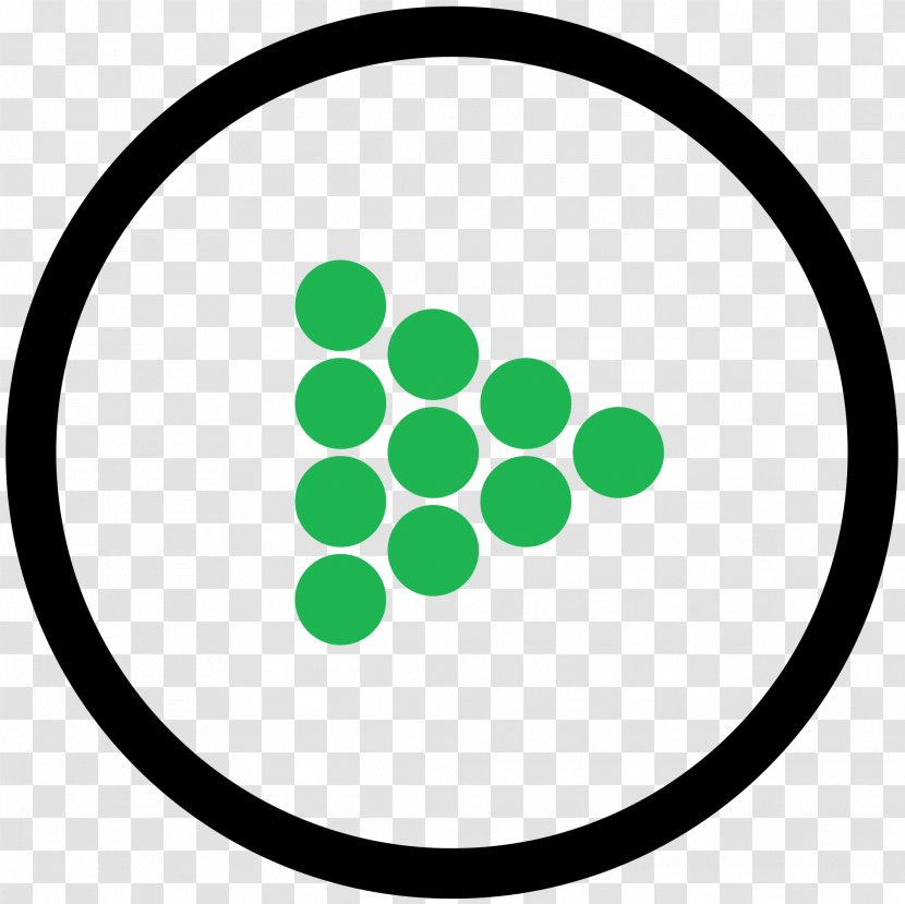 Green Circle - Symbol - Paw Transparent PNG