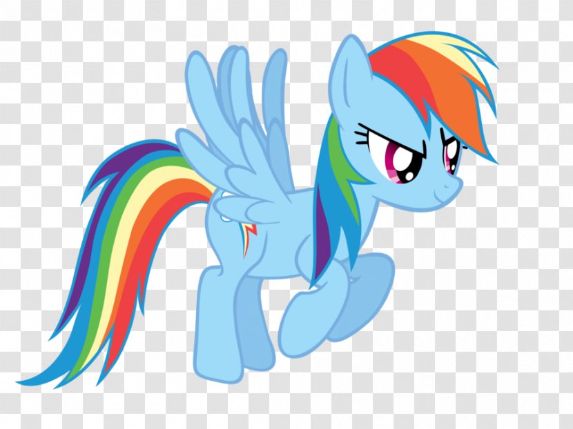 Rainbow Dash My Little Pony Applejack Twilight Sparkle - Cartoon Transparent PNG