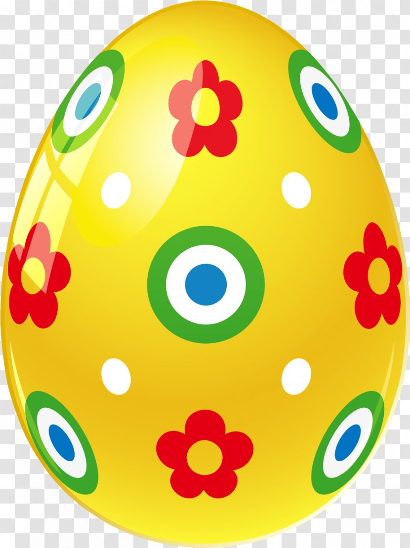 Easter Egg Background - Yellow Chinese Red Eggs Transparent PNG
