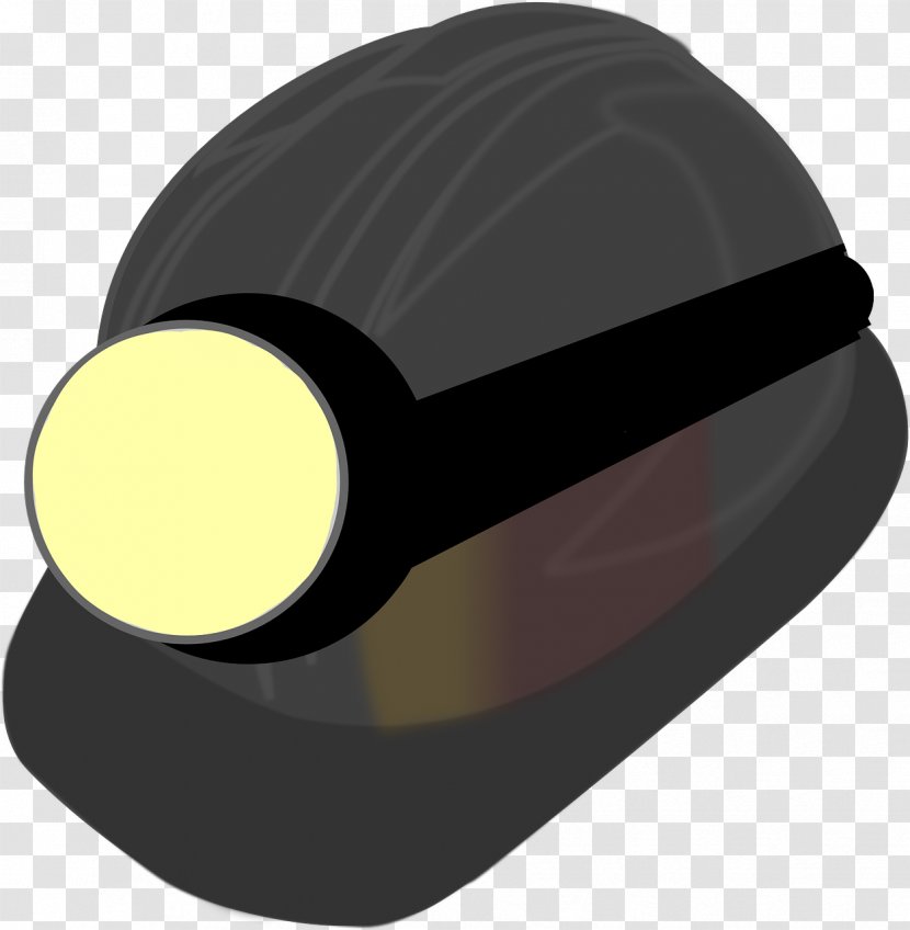 Miners Cap Mining Hat Clip Art - Mine Safety - Gray Helmet Transparent PNG