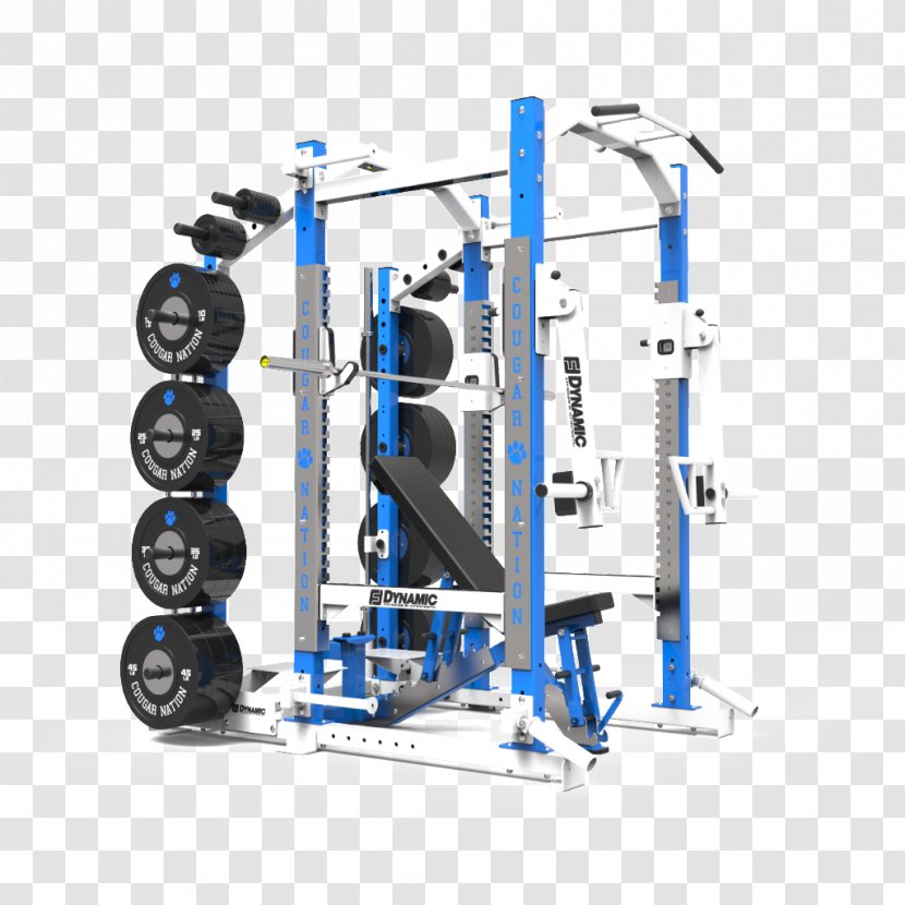 Power Rack Fitness Centre Exercise Equipment Smith Machine - Structure - Dumbbell Transparent PNG